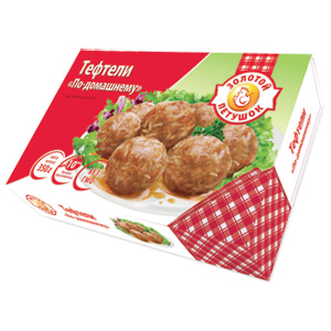“Po-domashnemu” chicken meatballs 