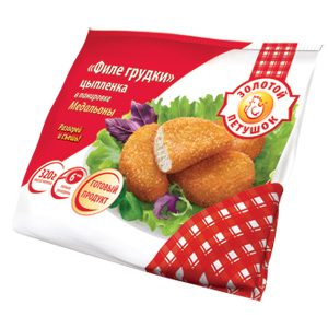 «ФИЛЕ ГРУДКИ» цыпленка в панировке Медальоны