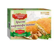 Potato zrazy with mushrooms