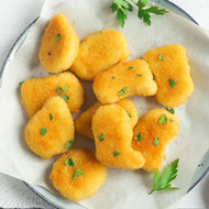 Кусочки филе цыпленка в панировке