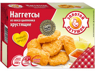 Наггетсы из мяса цыпленка хрустящие