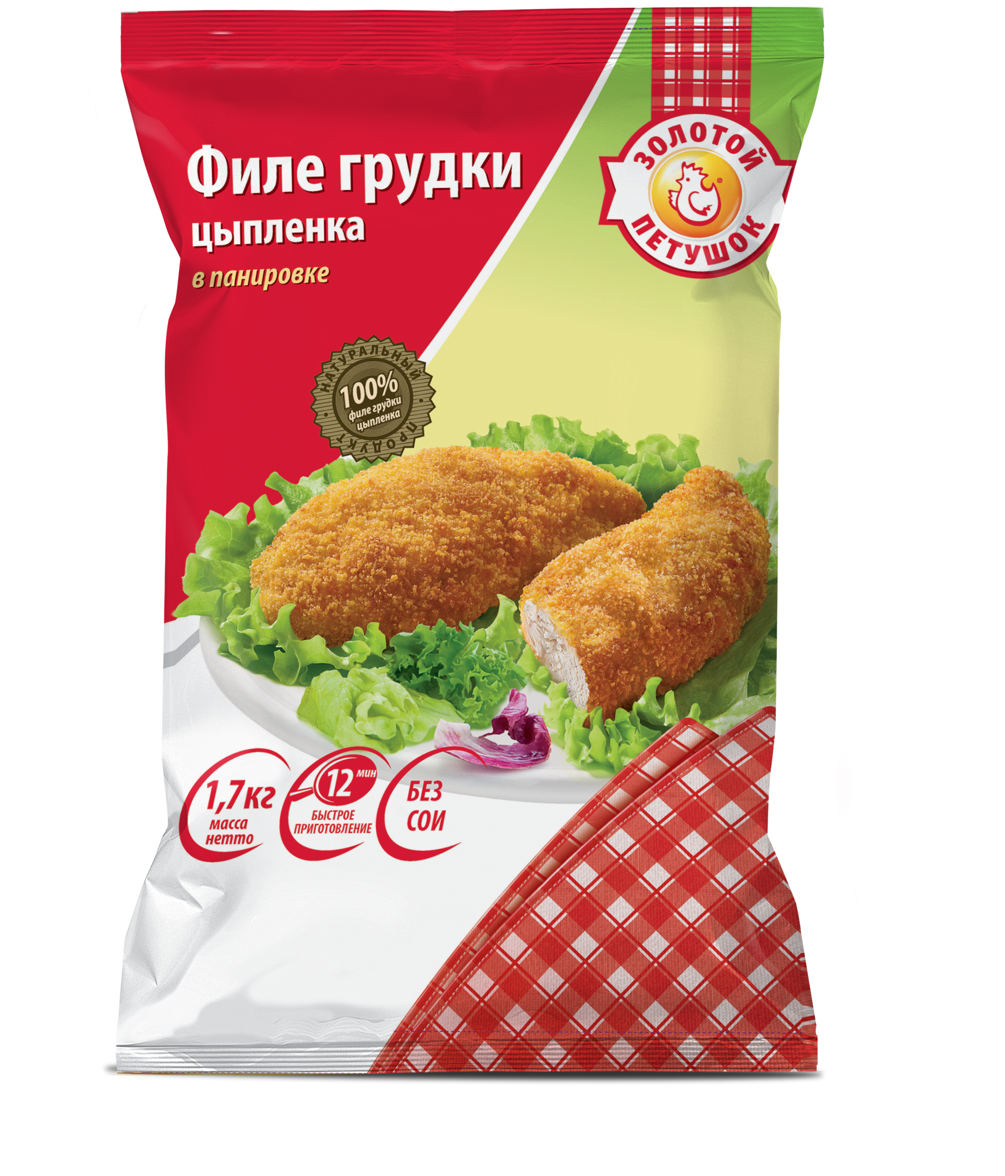 Филе грудки цыпленка в панировке